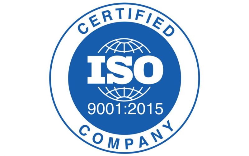 ISO 9001:215 Certified